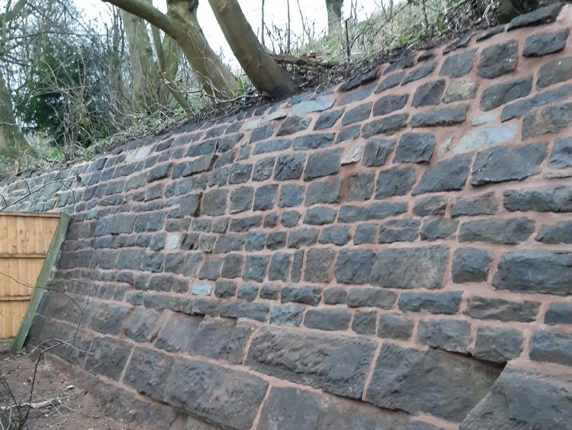 Reservoir Retaining Wall Restoration